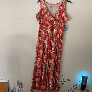 Torrid Cold Shoulder Maxi Dress Size 0